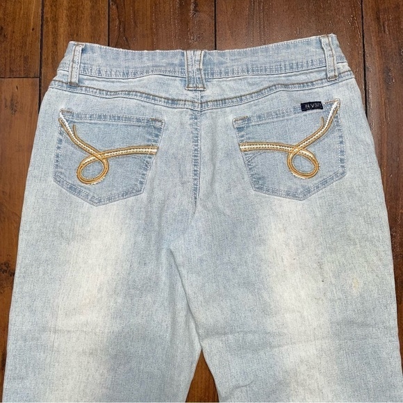 Revolt Light Wash  Low Rise Jeans Size 14 - Picture 4 of 9